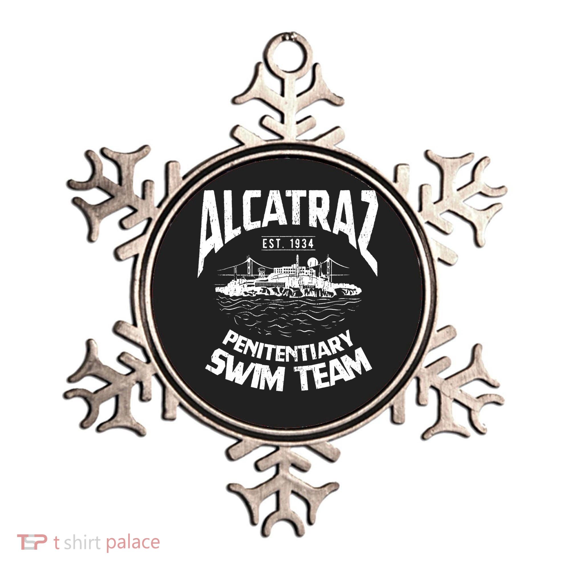 Alcatraz Penitentiary Swim Team Ornament