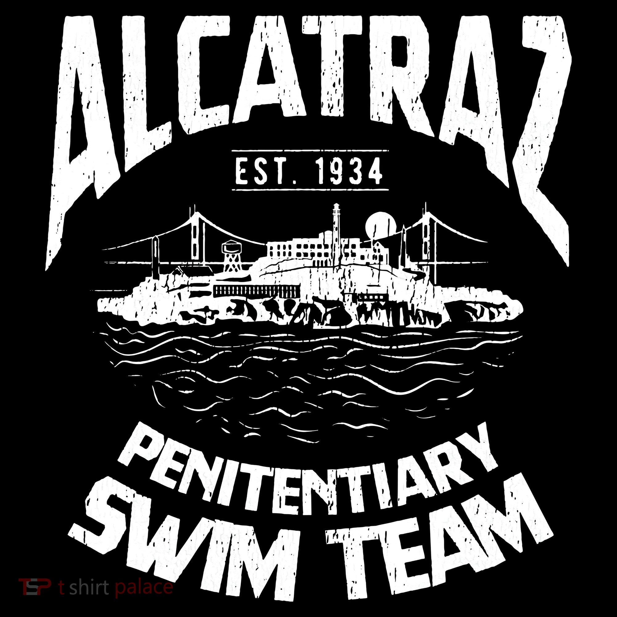 Alcatraz Penitentiary Swim Team Ornament