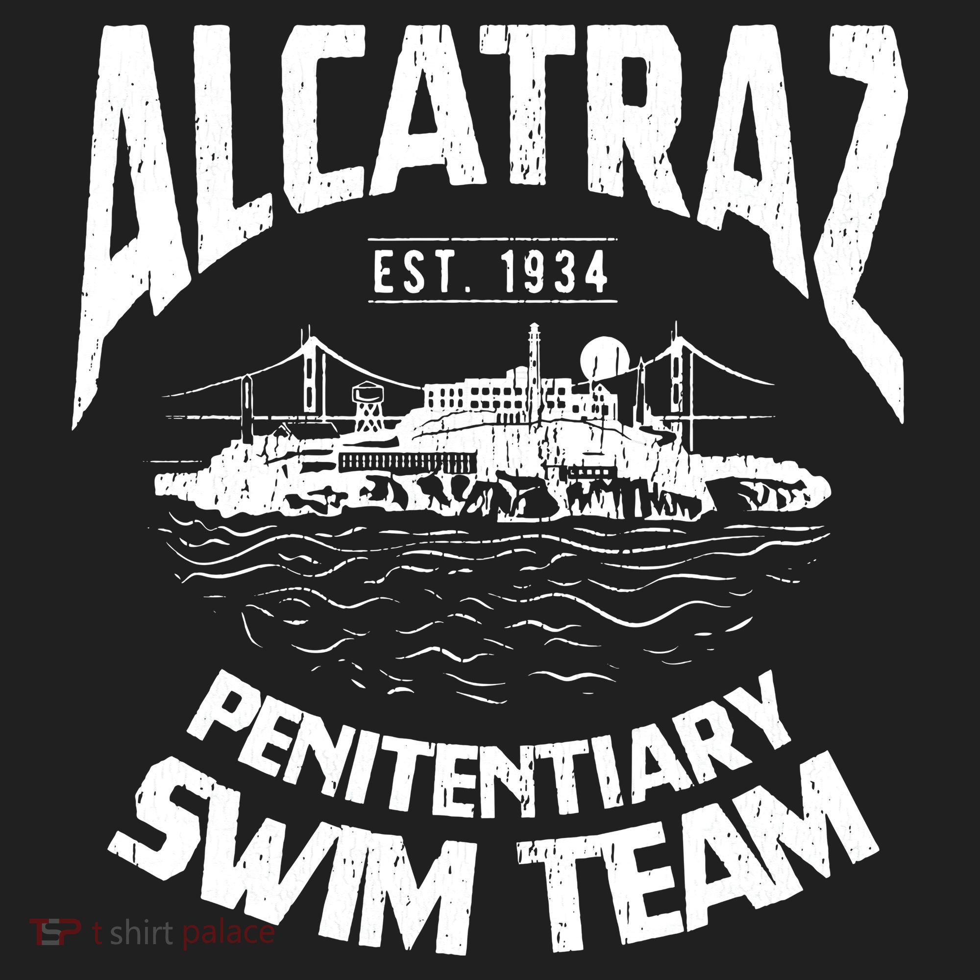 Alcatraz Penitentiary Swim Team Hat