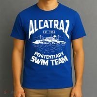 Alcatraz Penitentiary Swim Team T-Shirt thumb 3