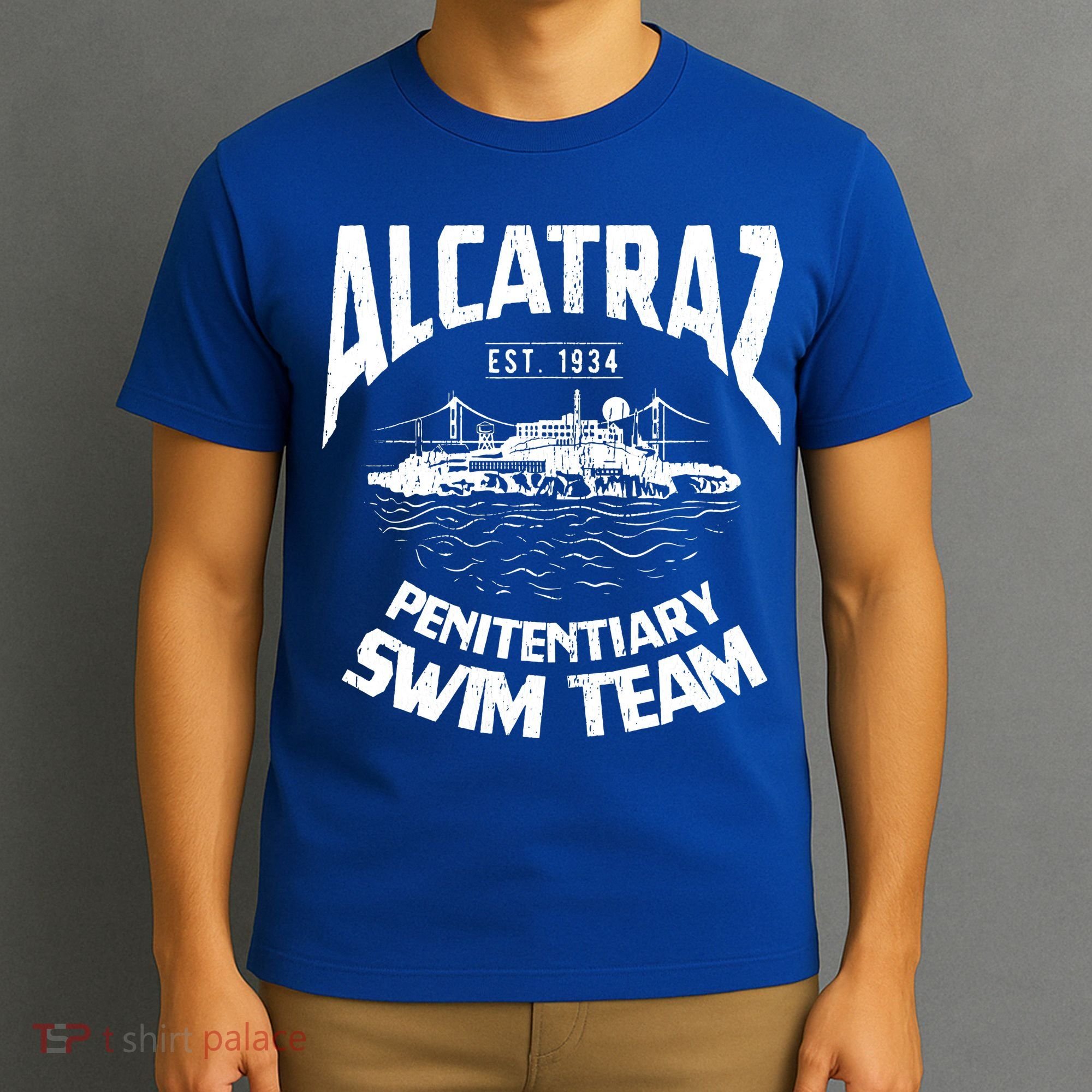 Alcatraz Penitentiary Swim Team T-Shirt