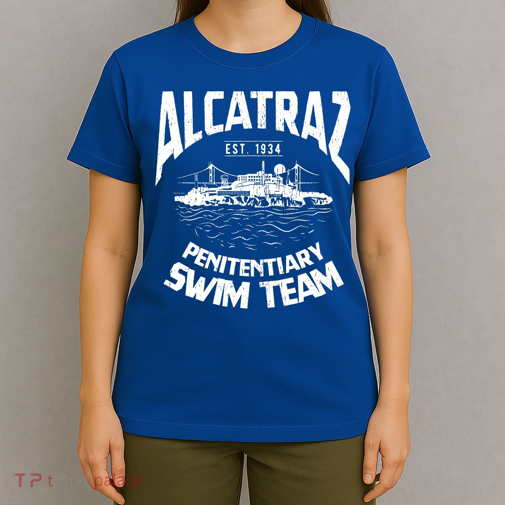 Alcatraz Penitentiary Swim Team T-Shirt