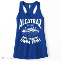 Alcatraz Penitentiary Swim Team Women's Tank Top thumb 0