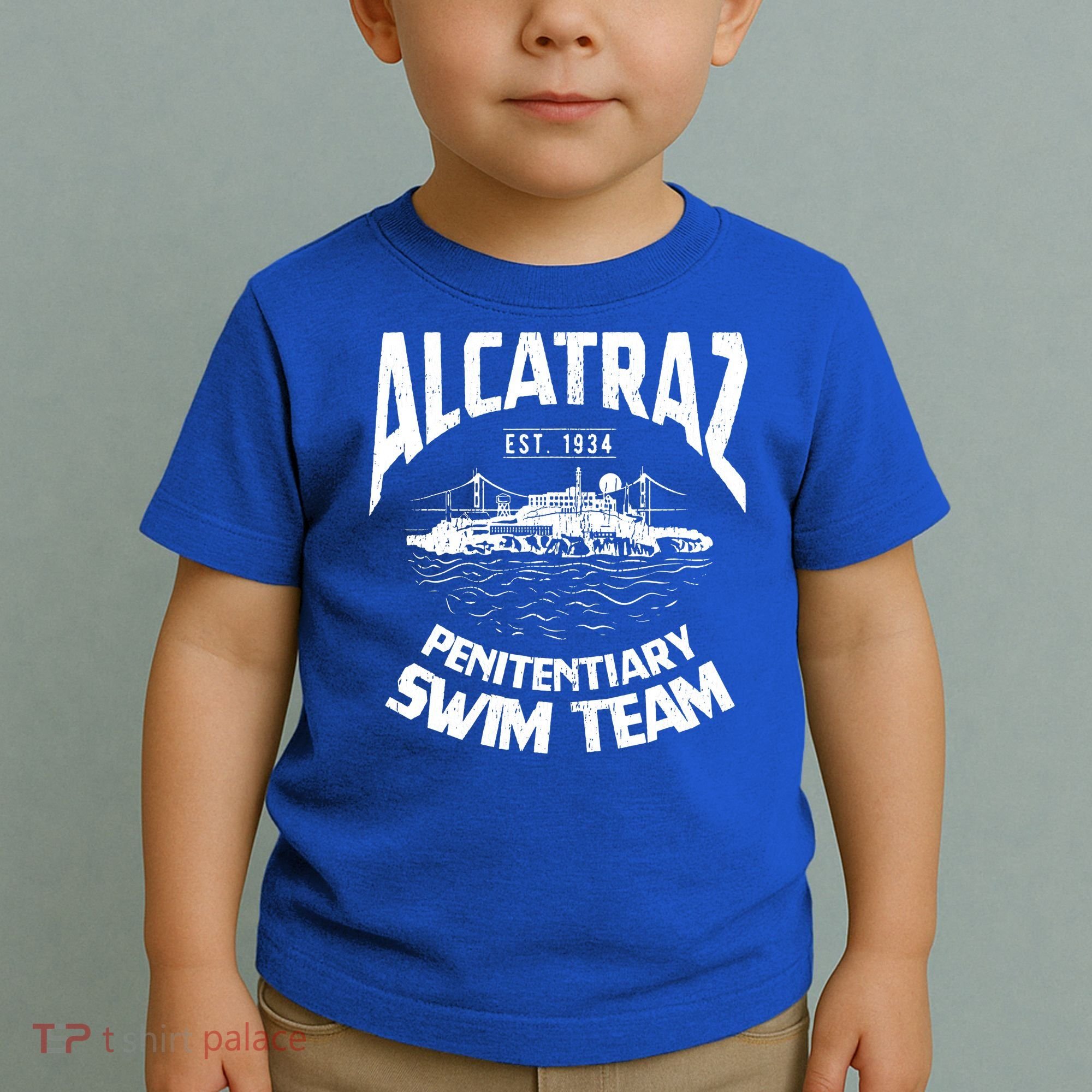 Alcatraz Penitentiary Swim Team Toddler T-Shirt