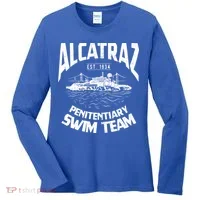 Alcatraz Penitentiary Swim Team Women's Long Sleeve Shirt thumb 0