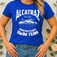 Alcatraz Penitentiary Swim Team Women's T-Shirt thumb 2