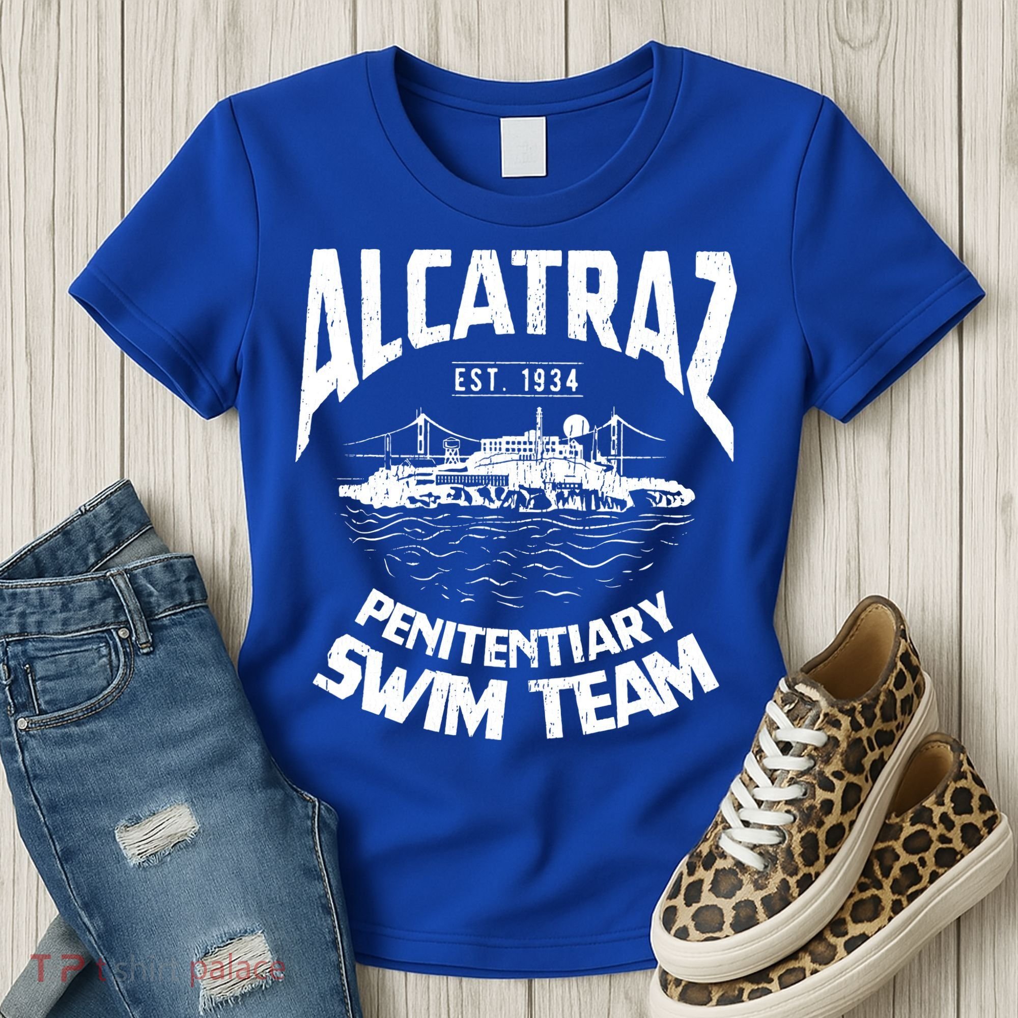 Alcatraz Penitentiary Swim Team Women's T-Shirt