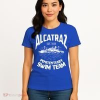 Alcatraz Penitentiary Swim Team Women's T-Shirt thumb 4