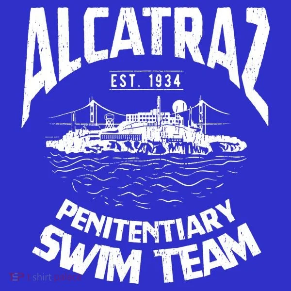 Alcatraz Penitentiary Swim Team Kids Hoodie
