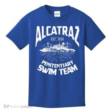 Alcatraz Penitentiary Swim Team Kids T-Shirt