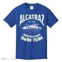 Alcatraz Penitentiary Swim Team Kids T-Shirt thumb 0