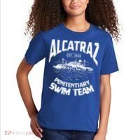 Alcatraz Penitentiary Swim Team Kids T-Shirt thumb 2