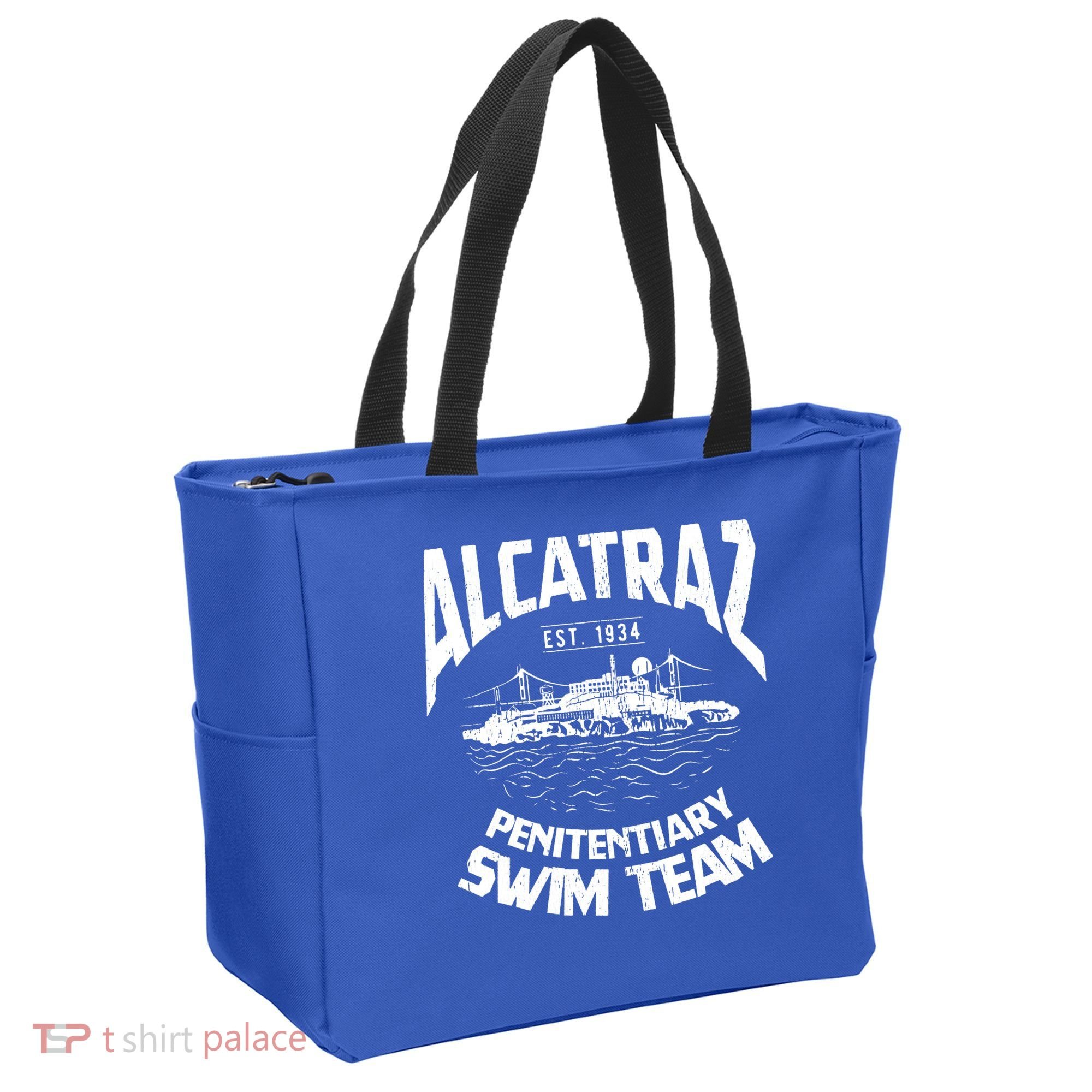 Alcatraz Penitentiary Swim Team Tote Bag