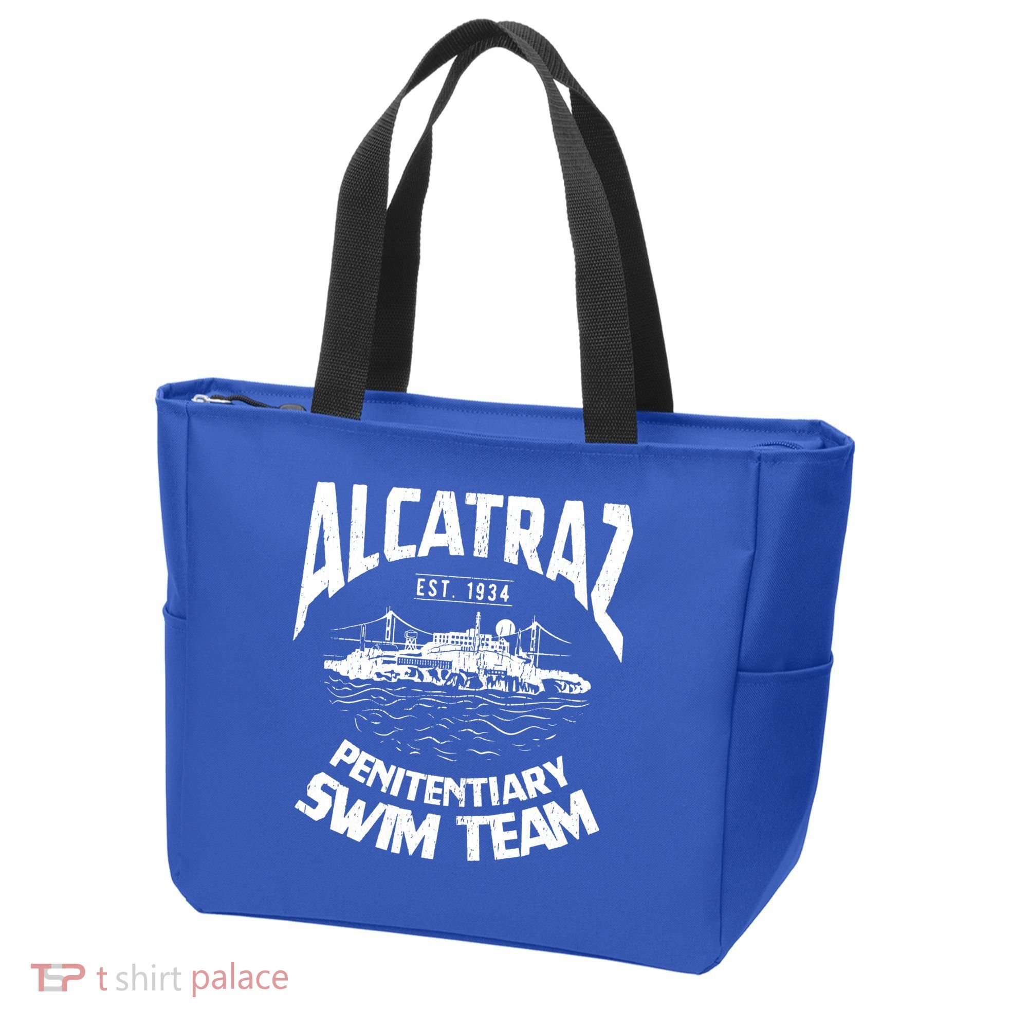 Alcatraz Penitentiary Swim Team Tote Bag