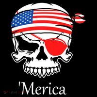 America Pirate Skull Flag July 4th Independence Day Merica Gift Coffee Mug thumb 5