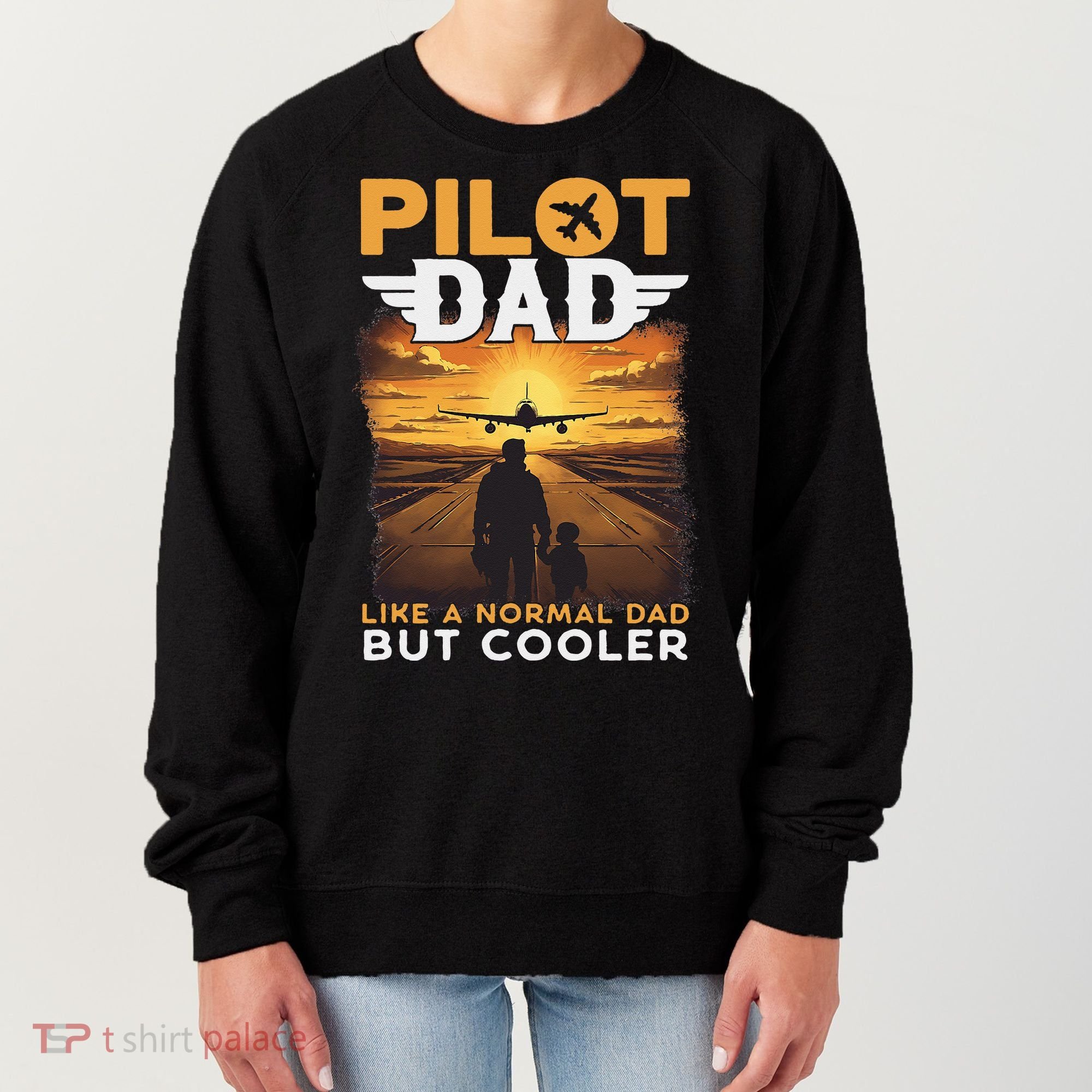 Airplane Pilot S Funny Saying Pilot Dad Women's Sweatshirt