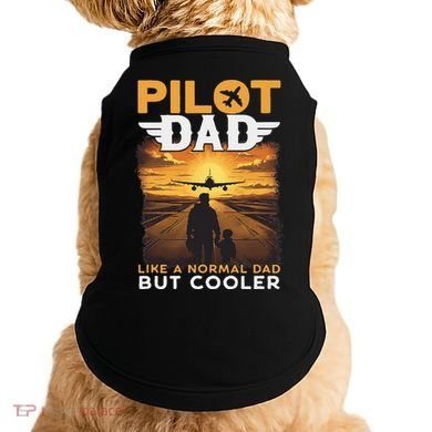 Airplane Pilot S Funny Saying Pilot Dad Doggie Tank