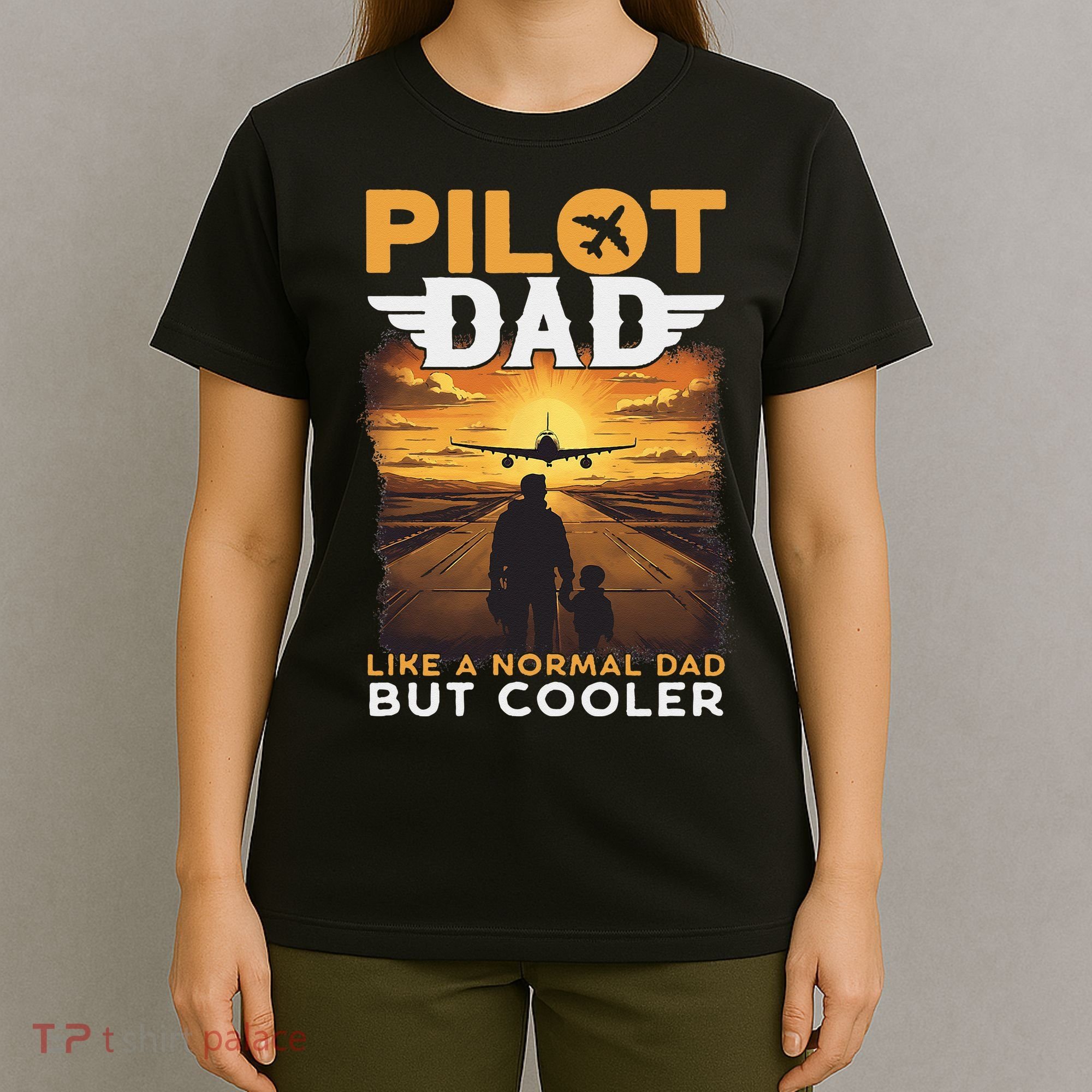 Airplane Pilot S Funny Saying Pilot Dad T-Shirt
