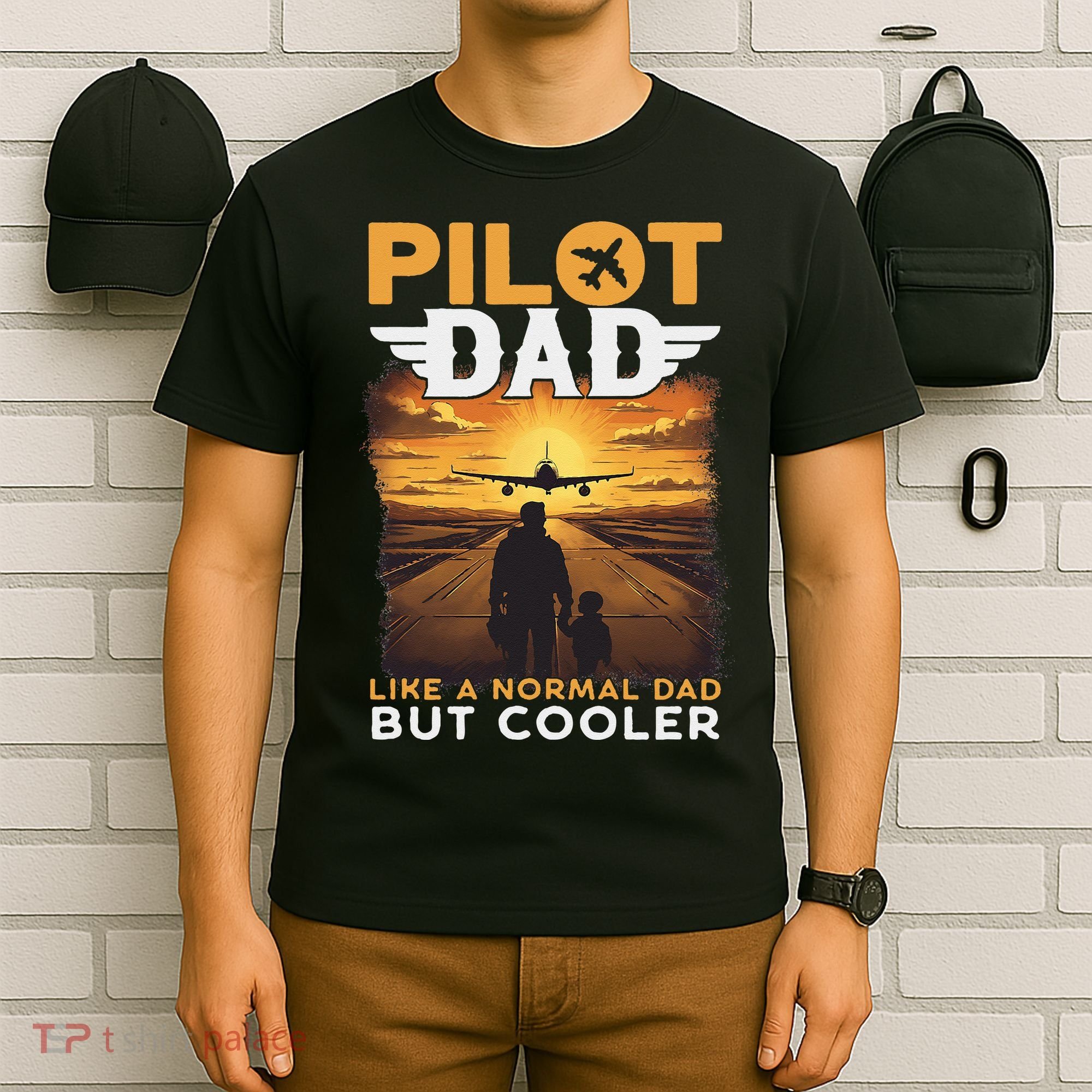 Airplane Pilot S Funny Saying Pilot Dad T-Shirt