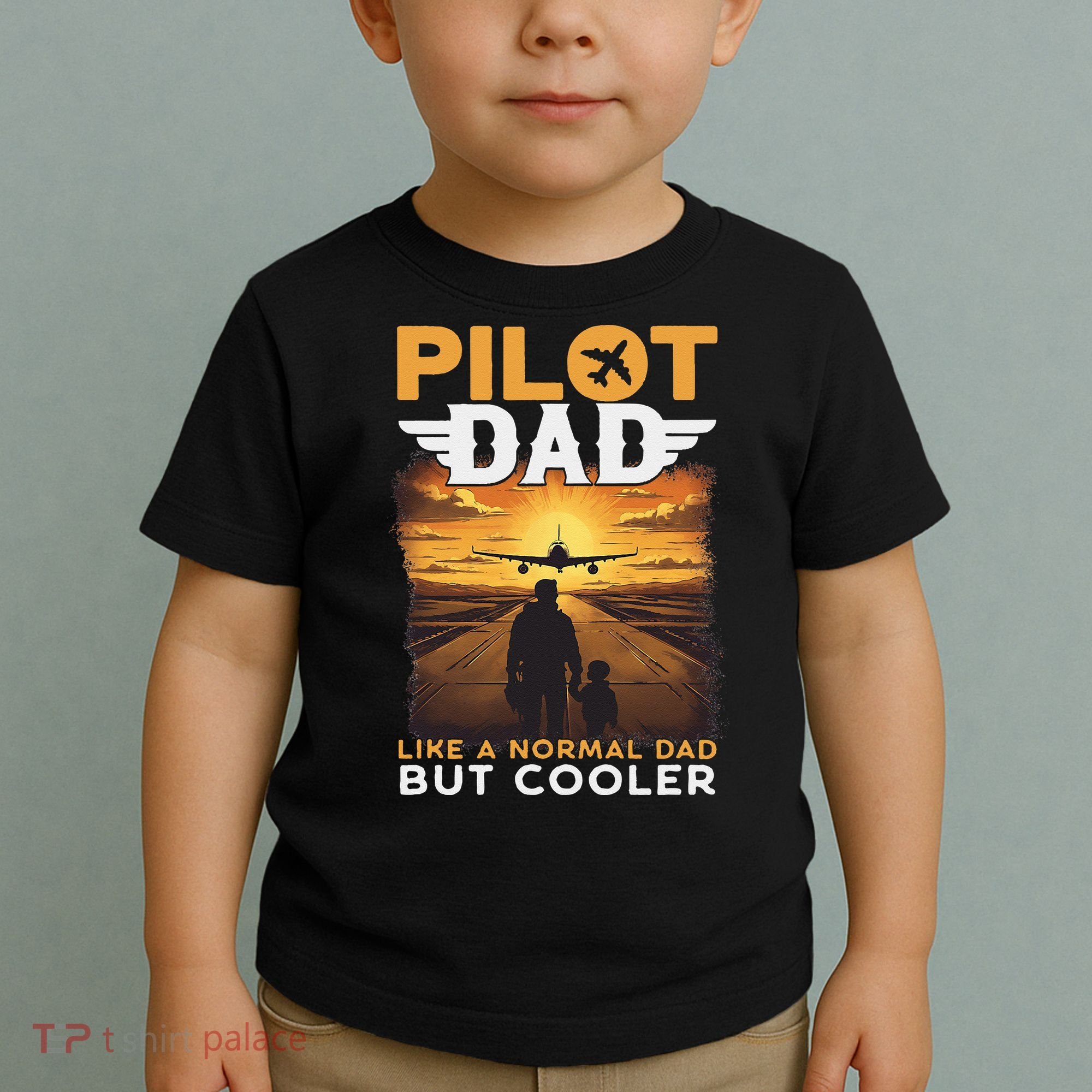 Airplane Pilot S Funny Saying Pilot Dad Toddler T-Shirt