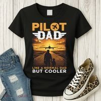 Airplane Pilot S Funny Saying Pilot Dad Women's T-Shirt thumb 3