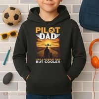 Airplane Pilot S Funny Saying Pilot Dad Kids Hoodie thumb 2