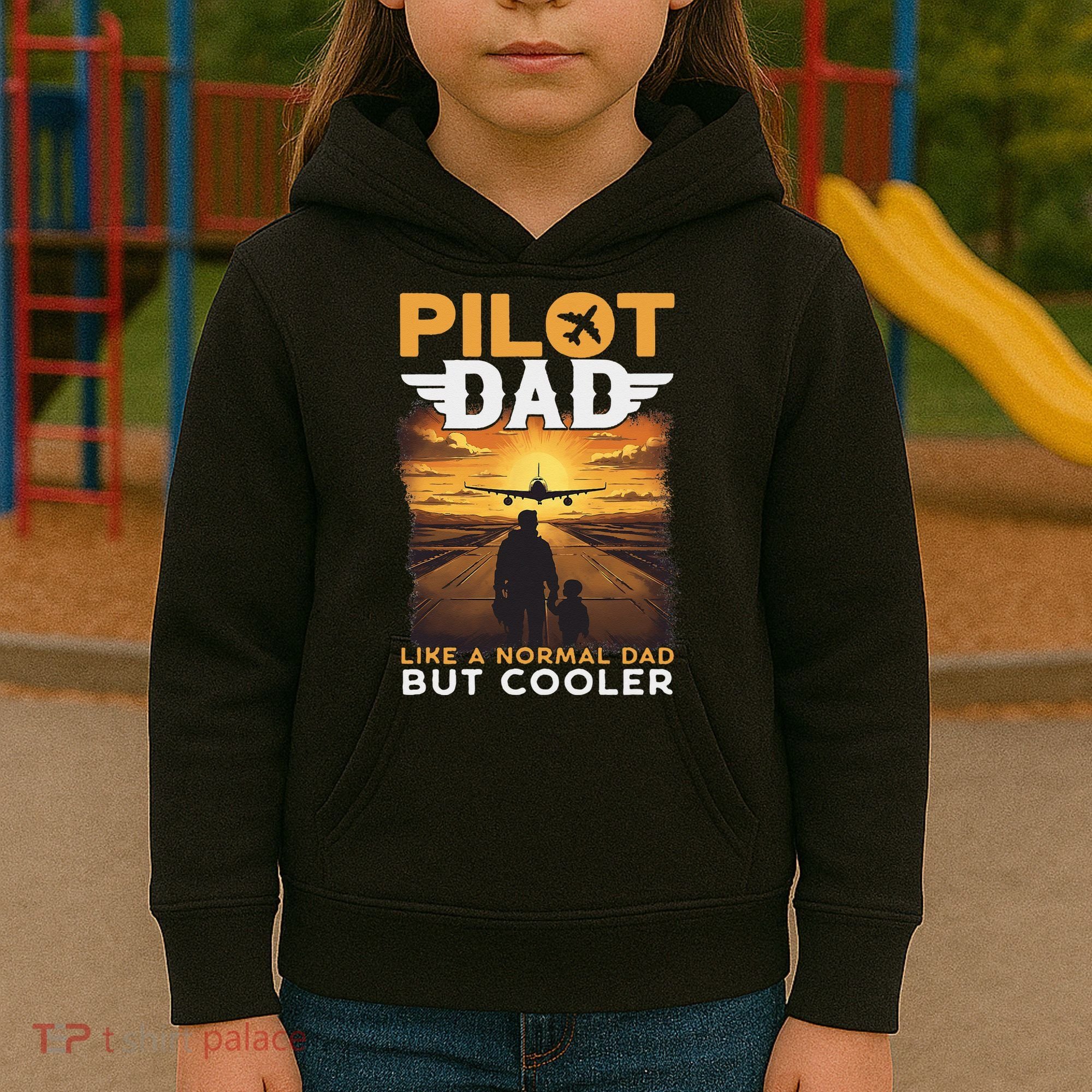 Airplane Pilot S Funny Saying Pilot Dad Kids Hoodie