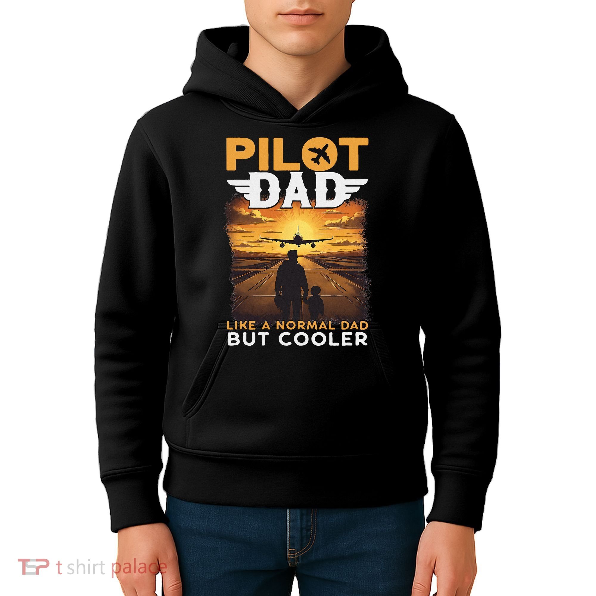 Airplane Pilot S Funny Saying Pilot Dad Kids Hoodie