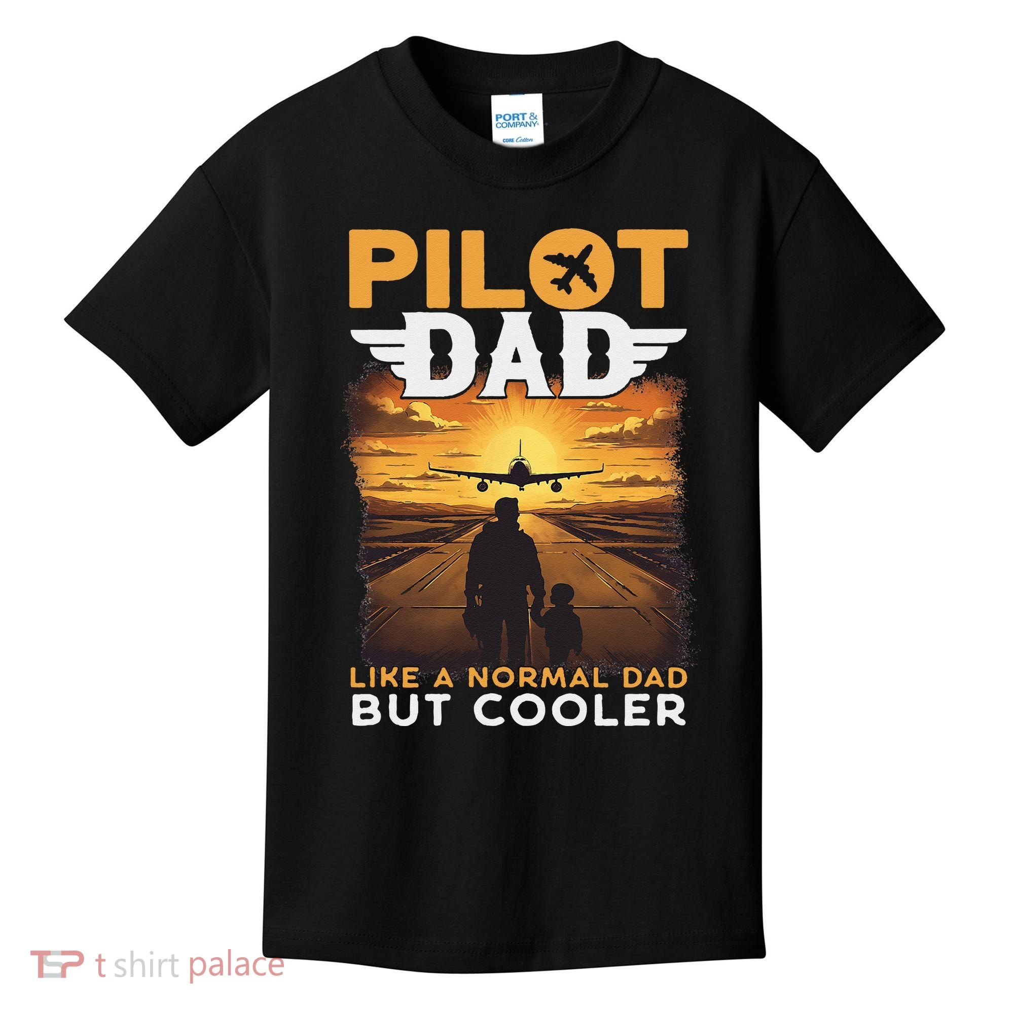 Airplane Pilot S Funny Saying Pilot Dad Kids T-Shirt