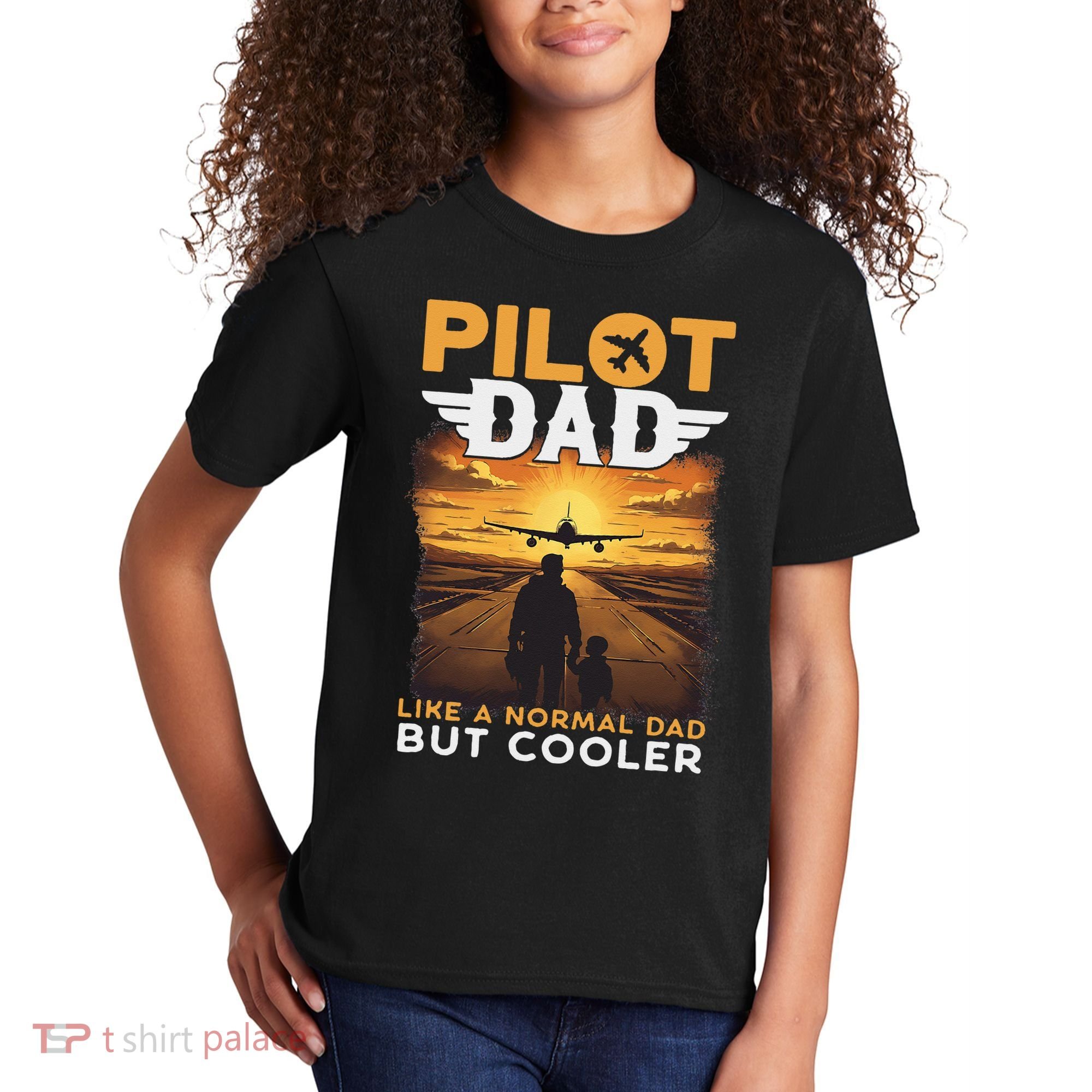 Airplane Pilot S Funny Saying Pilot Dad Kids T-Shirt
