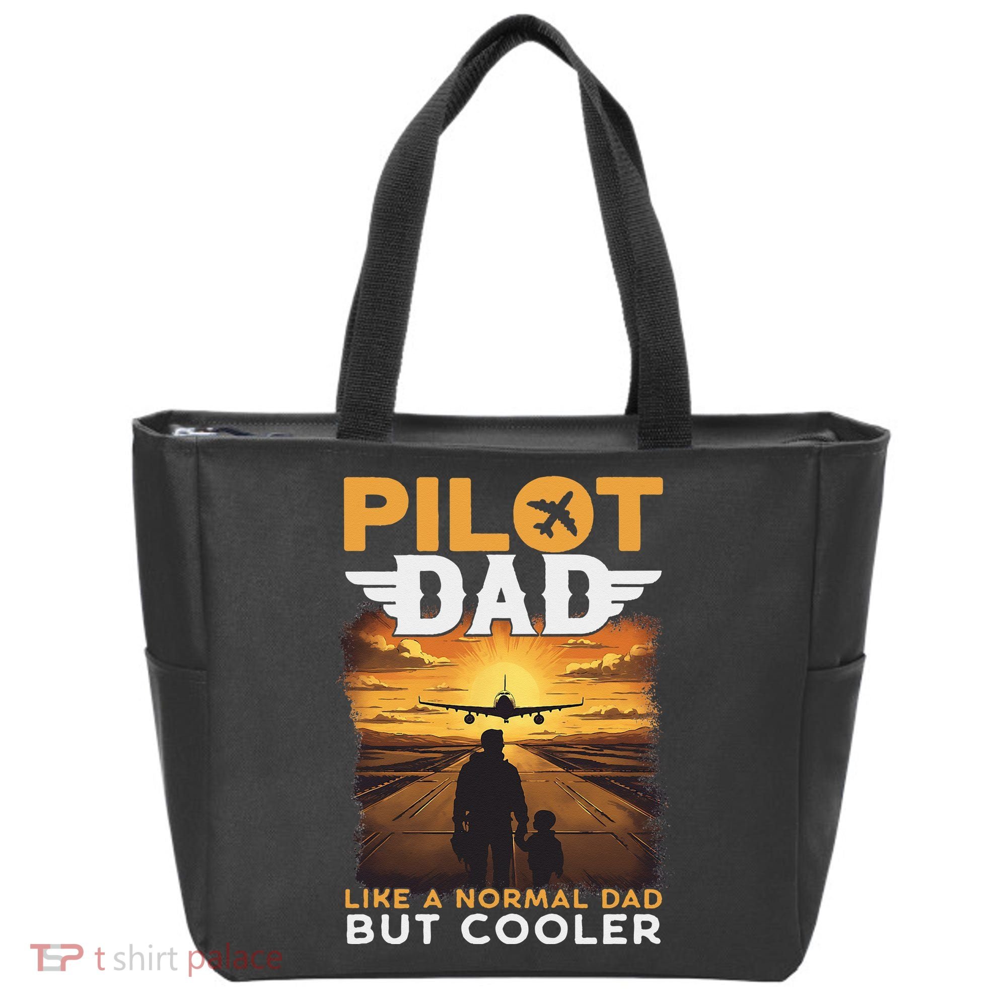 Airplane Pilot S Funny Saying Pilot Dad Tote Bag