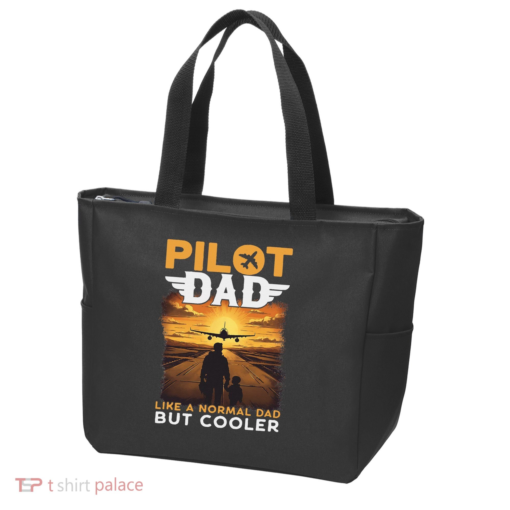 Airplane Pilot S Funny Saying Pilot Dad Tote Bag