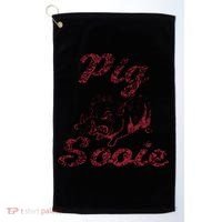 Arkansas (Pig Sooie) Golf Towel thumb 0
