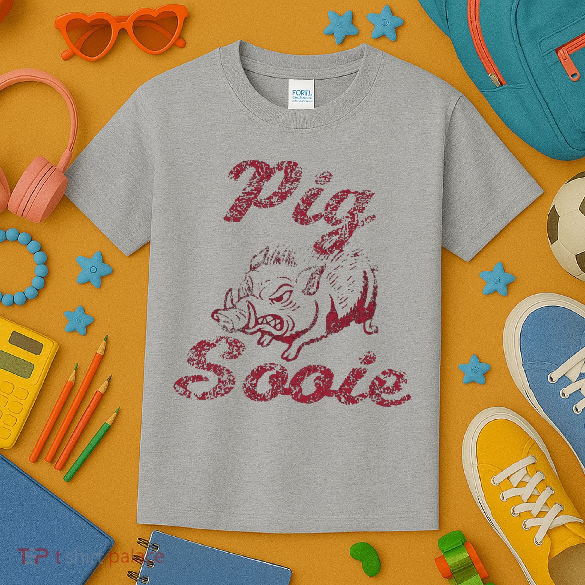 Arkansas (Pig Sooie) Kids T-Shirt