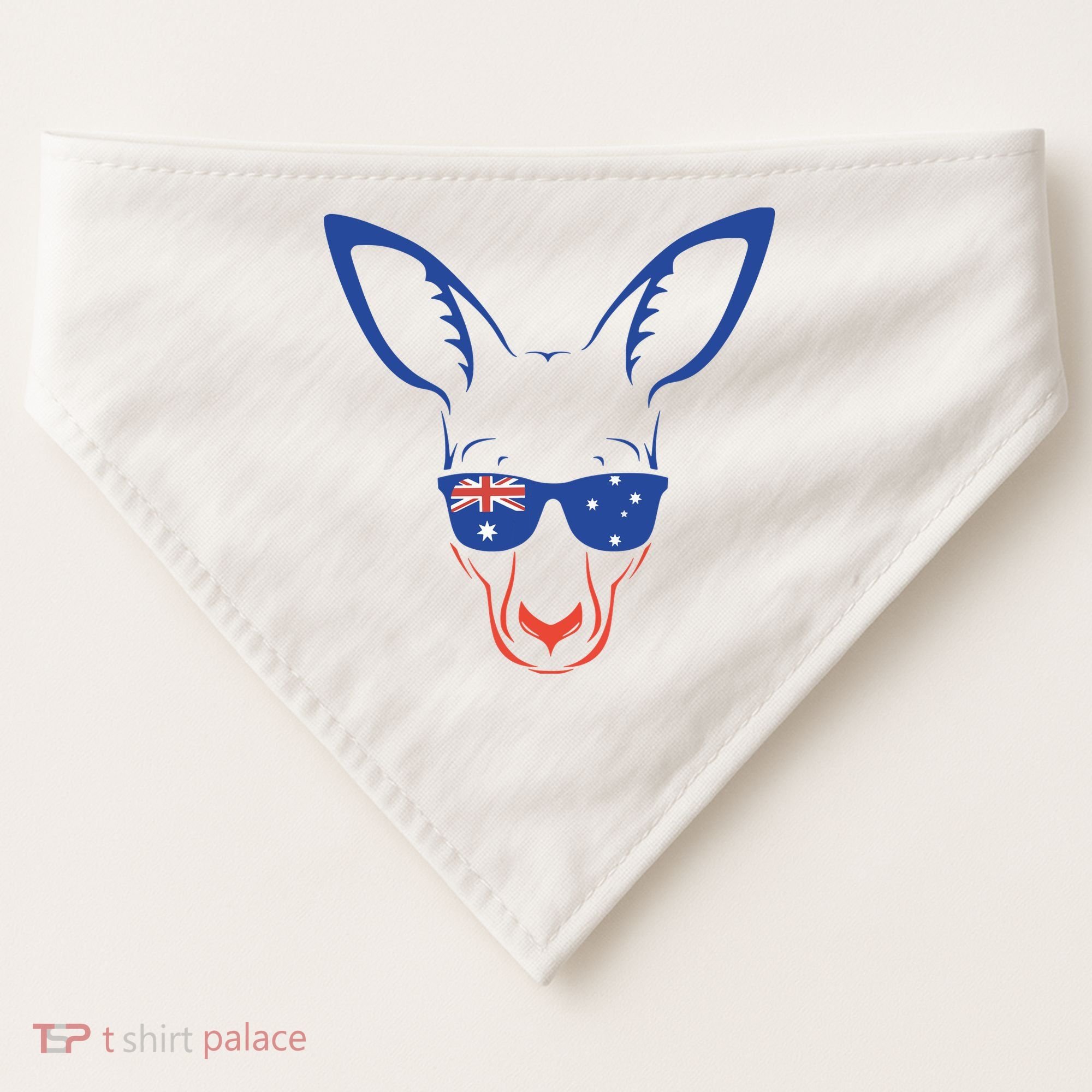 Australia Patriotic Symbol Shirts 26 January Australian Flag USA-Made Doggie Bandana