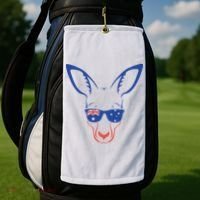 Australia Patriotic Symbol Shirts 26 January Australian Flag Golf Towel thumb 2