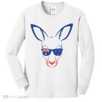 Australia Patriotic Symbol Shirts 26 January Australian Flag Kids Long Sleeve Shirt thumb 0