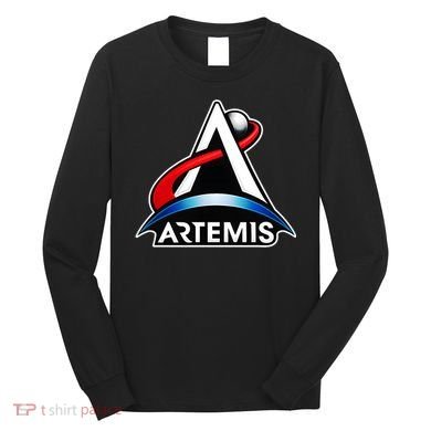 Artemis Program Space Logo Long Sleeve Shirt