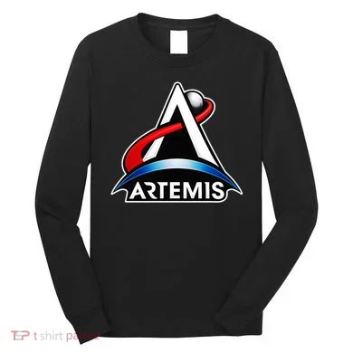 Artemis Program Space Logo Long Sleeve Shirt