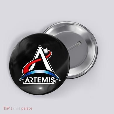 Artemis Program Space Logo Button