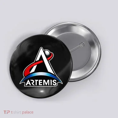 Artemis Program Space Logo Button