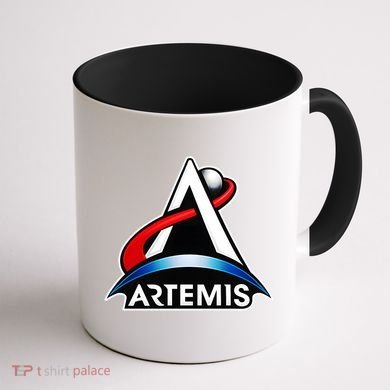 Artemis Program Space Logo Coffee Mug back