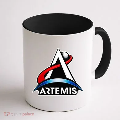 Artemis Program Space Logo Coffee Mug back