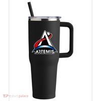 Artemis Program Space Logo 40oz Vacuum Insulated Stainless Steel Travel Tumbler thumb 0