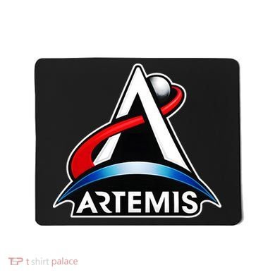 Artemis Program Space Logo Mousepad