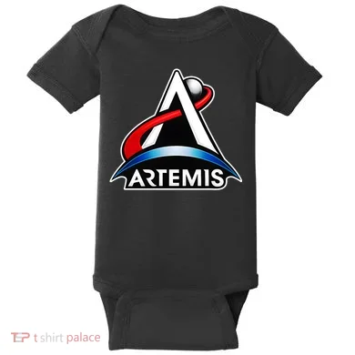 Artemis Program Space Logo Baby Bodysuit