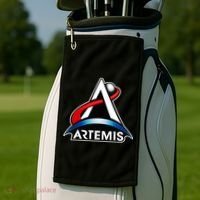 Artemis Program Space Logo Golf Towel thumb 2