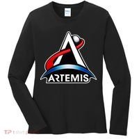 Artemis Program Space Logo Women's Long Sleeve Shirt thumb 0