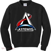 Artemis Program Space Logo Kids Sweatshirt thumb 0