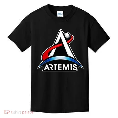 Artemis Program Space Logo Kids T-Shirt